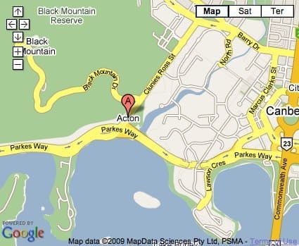Location Map for Acton