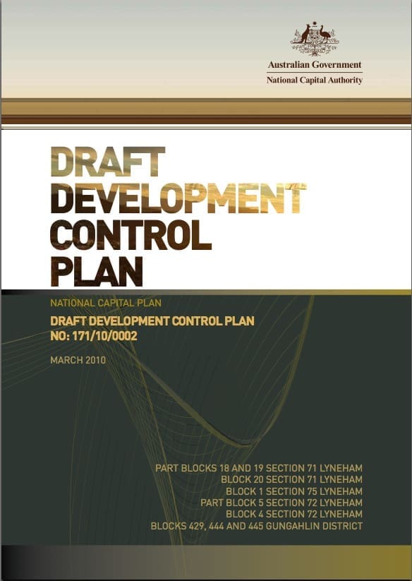 Draft DCP No. 171/10/0002