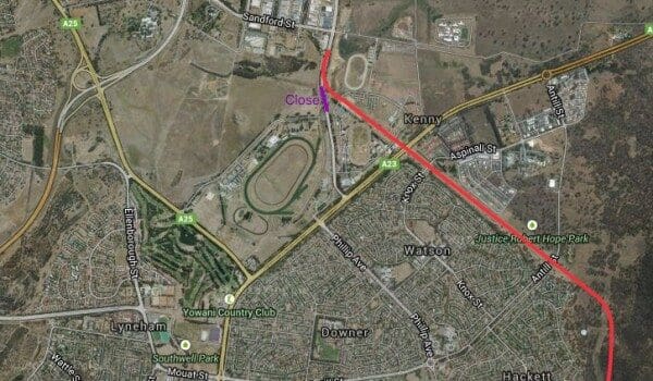 Monash Drive and the National Capital Plan